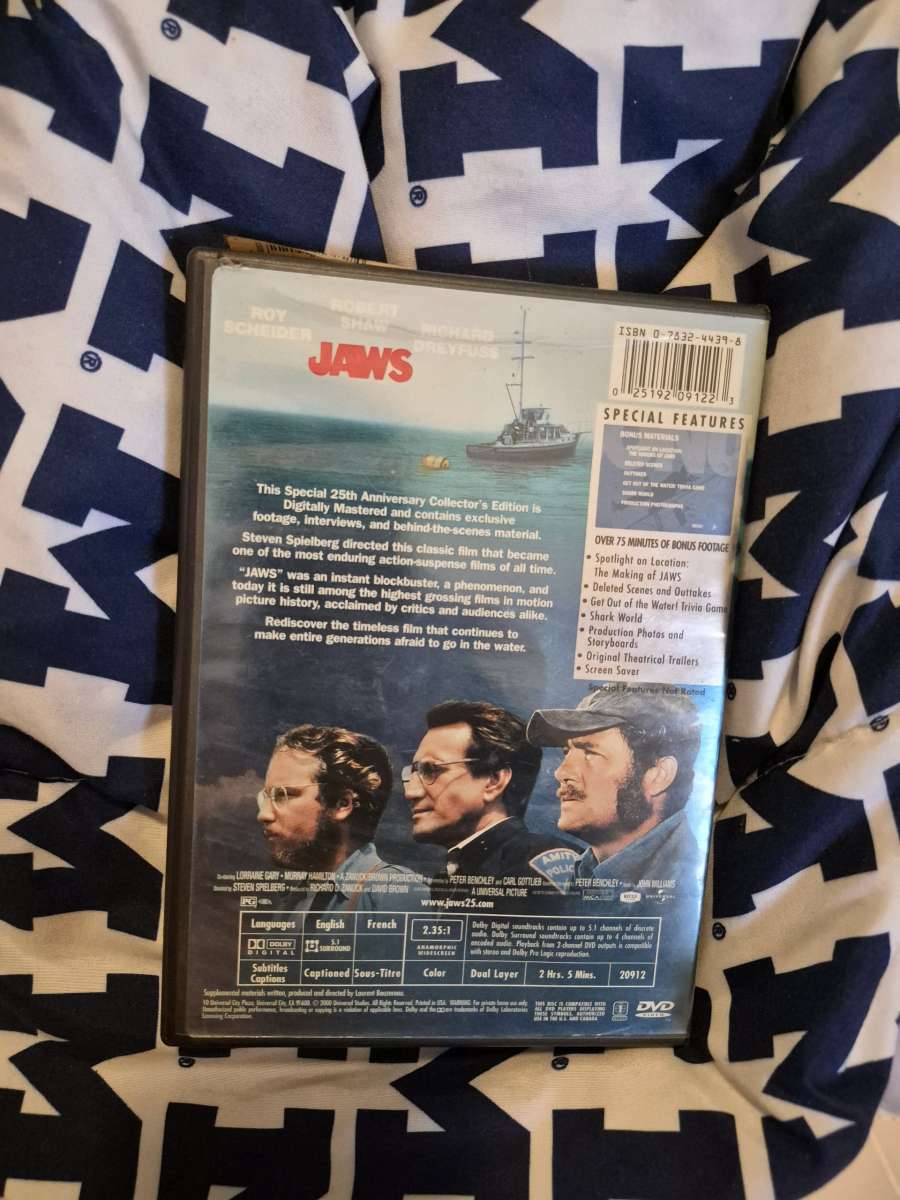 USED Jaws DVD