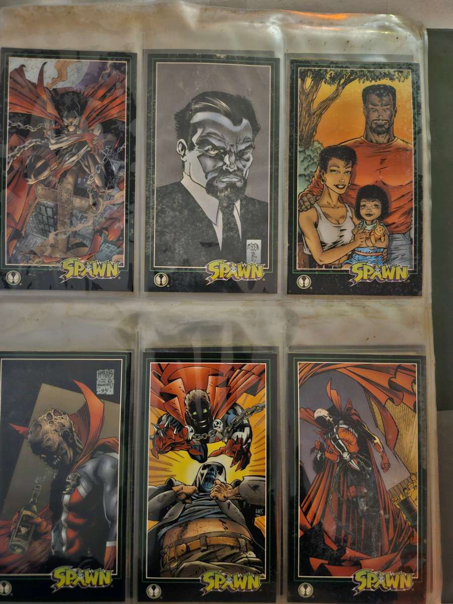 spawn collectible cards whole collection