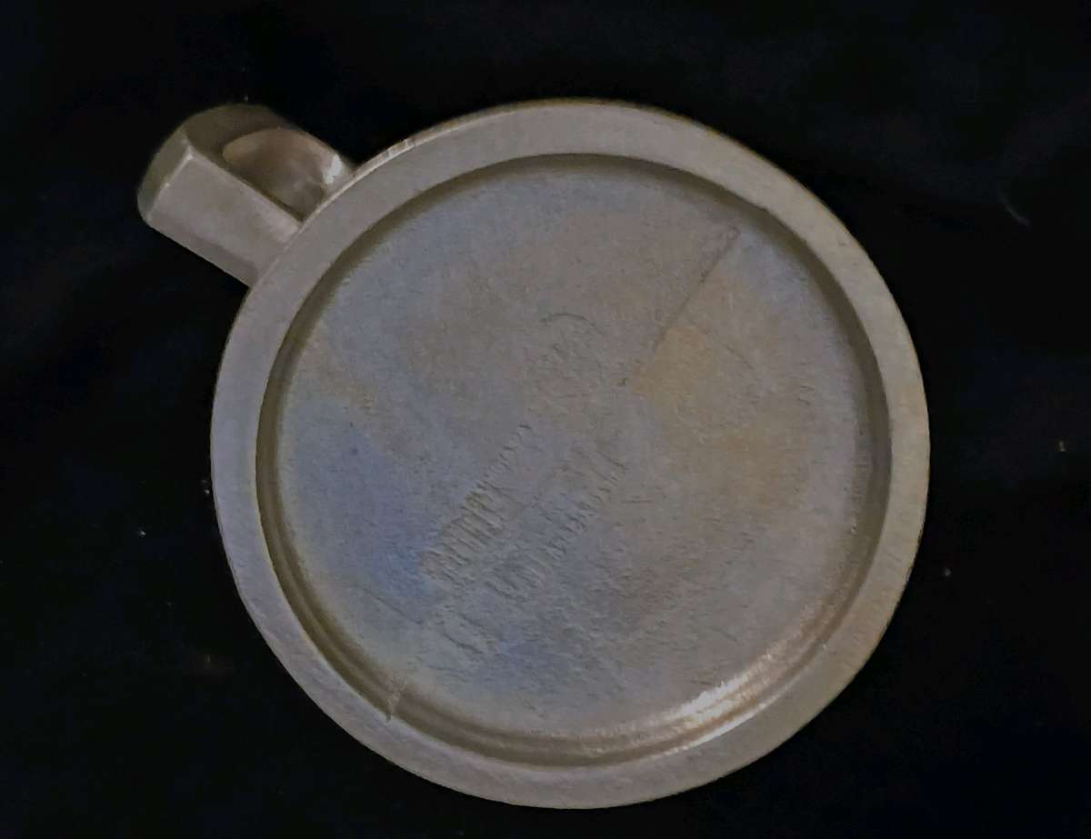 vintage ASPEN hand forged pewter mug