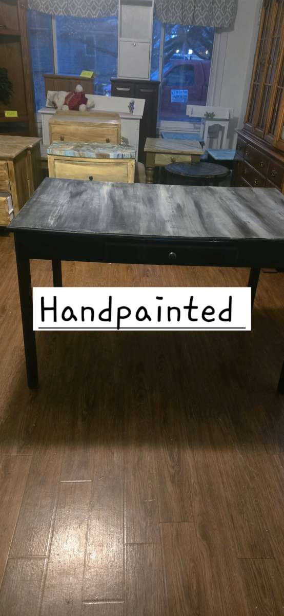 desk handpainted