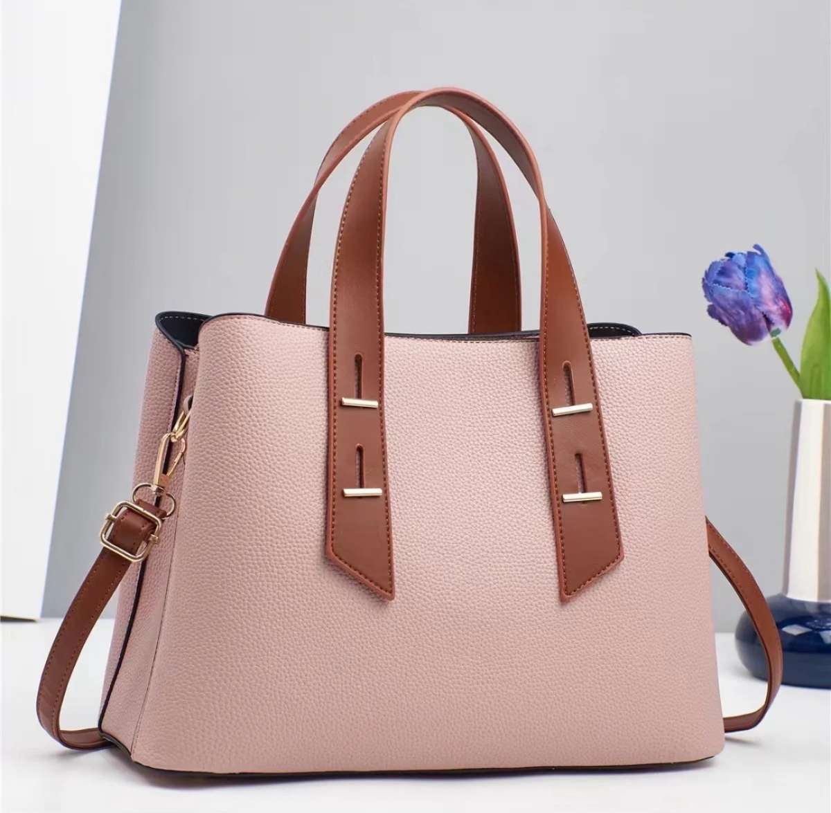 Womens Structured Tote Handbag  MultiColor Options Available