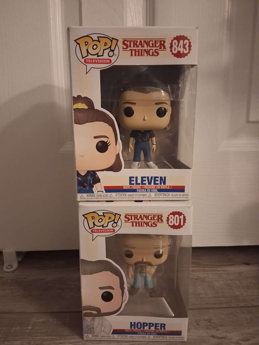stranger things pop figures