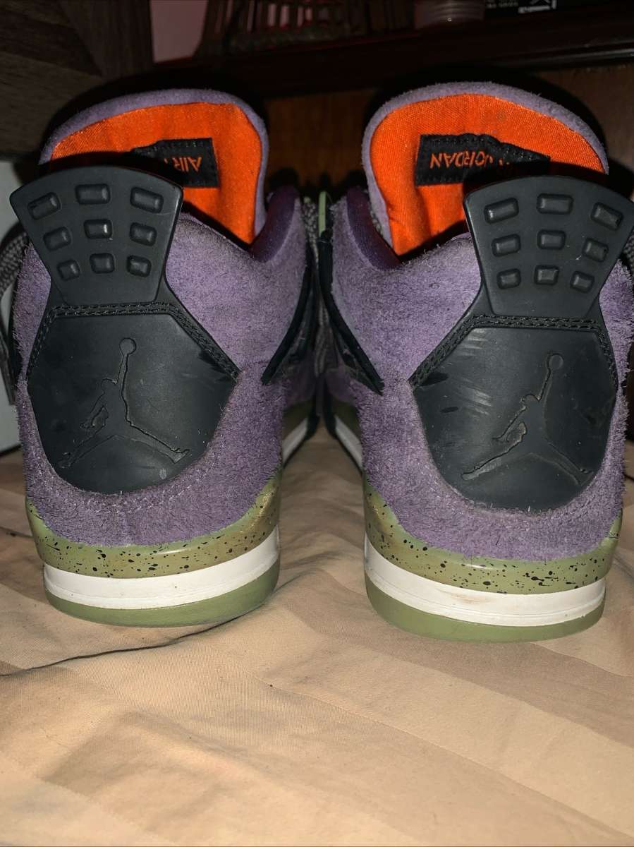 Jordan 4 air retro purple canyons