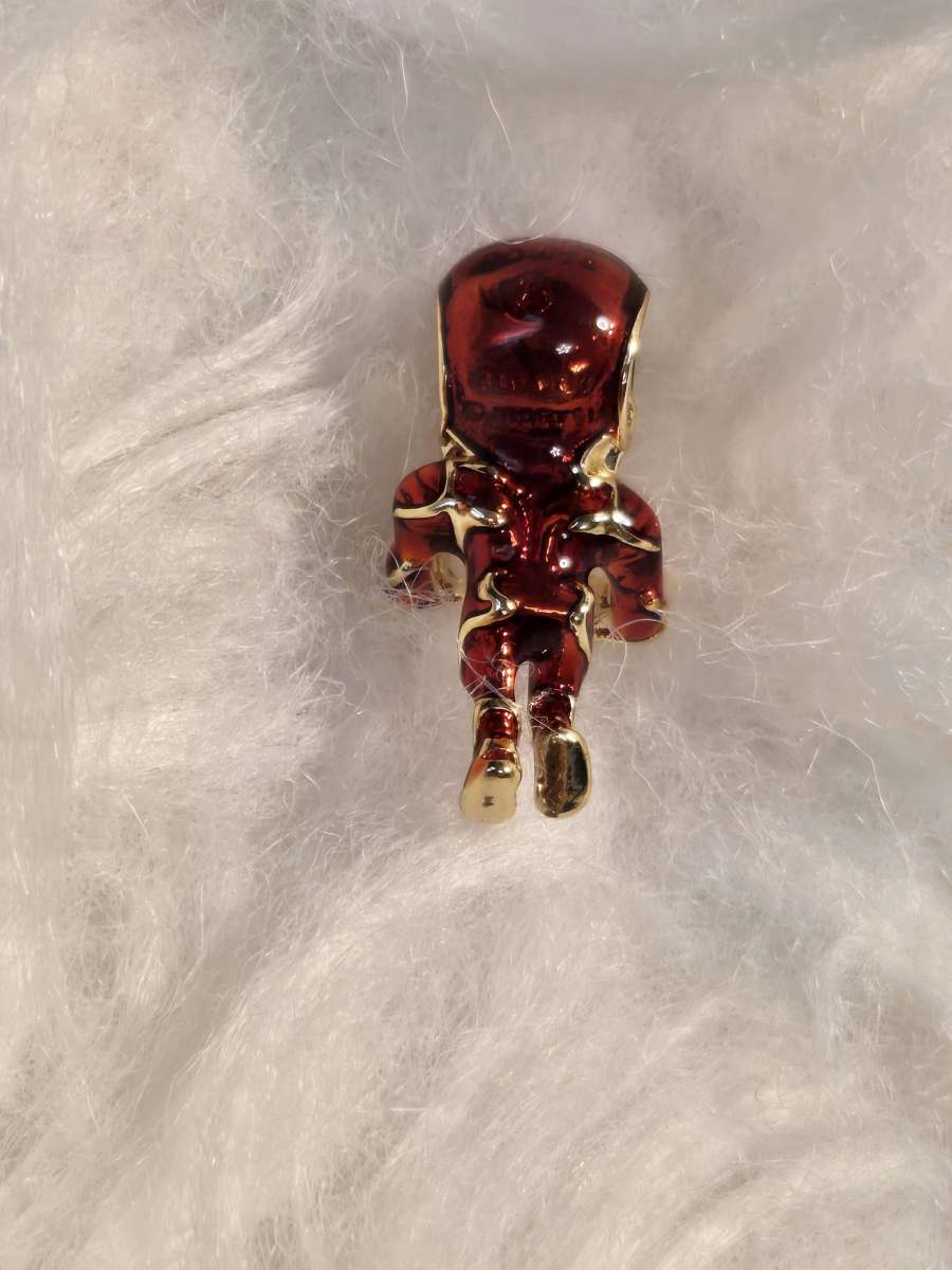 Marvel The Avengers Iron Man Charm 14k gold plating Pandora