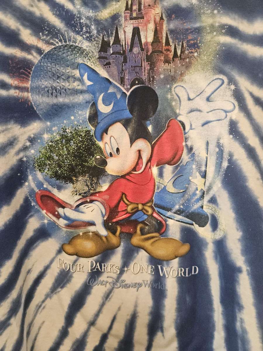VTG Walt Disney World Tie Dye Tshirt