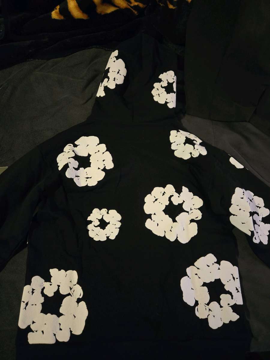 Denim Tears Cotton Wreath Zip Hoodie