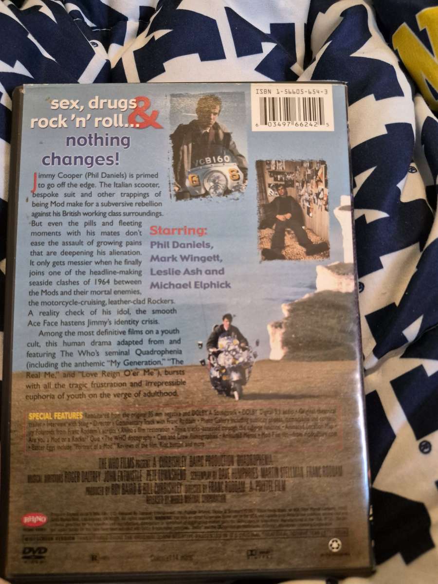 USED Quadrophenia DVD