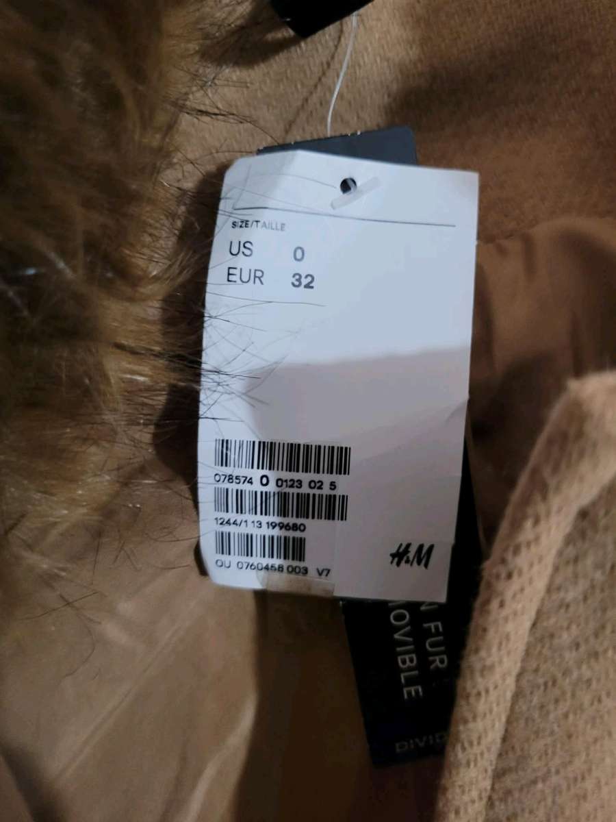 ladies wool coat with faux fur hood