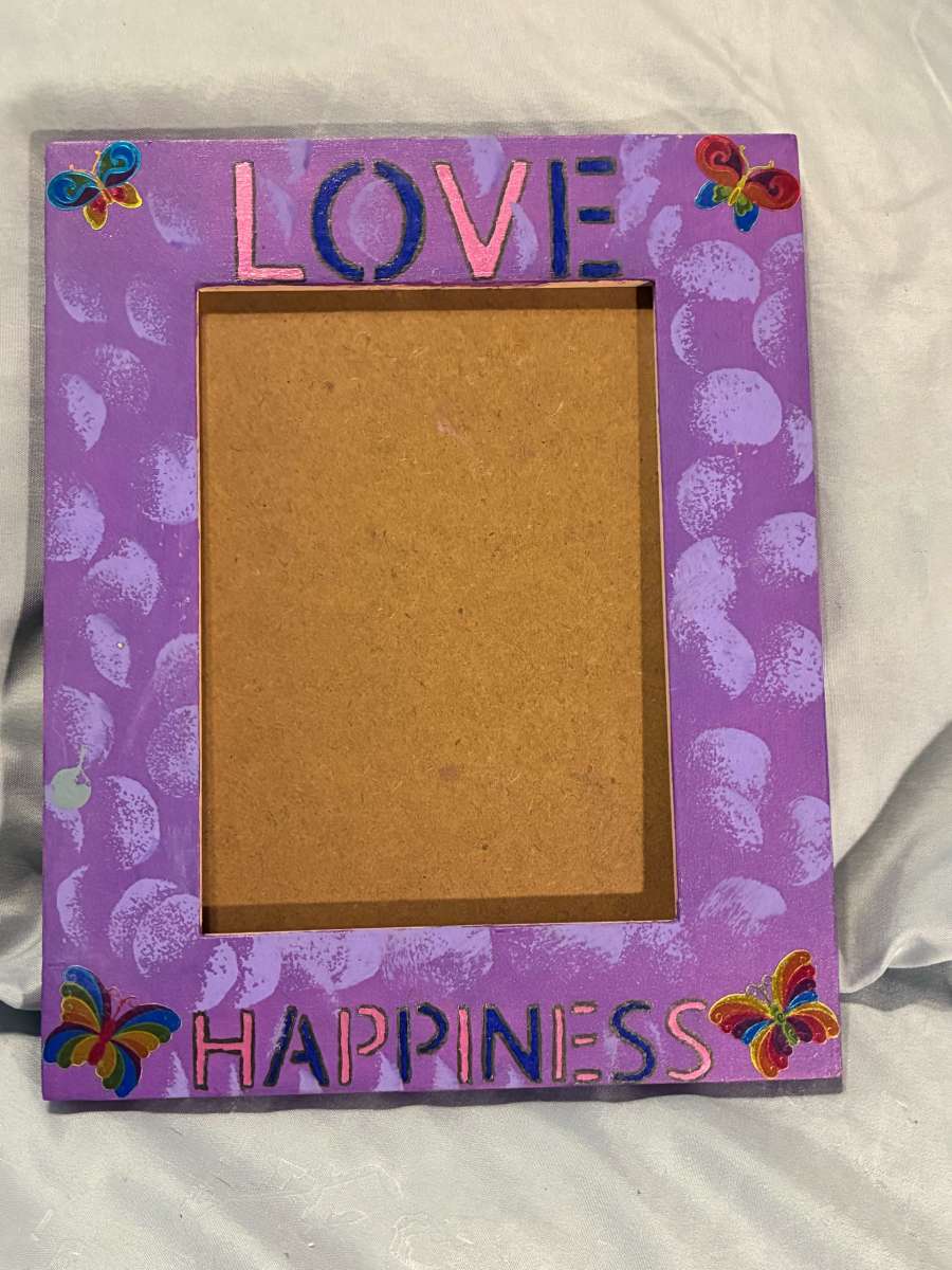 handmade picture frame