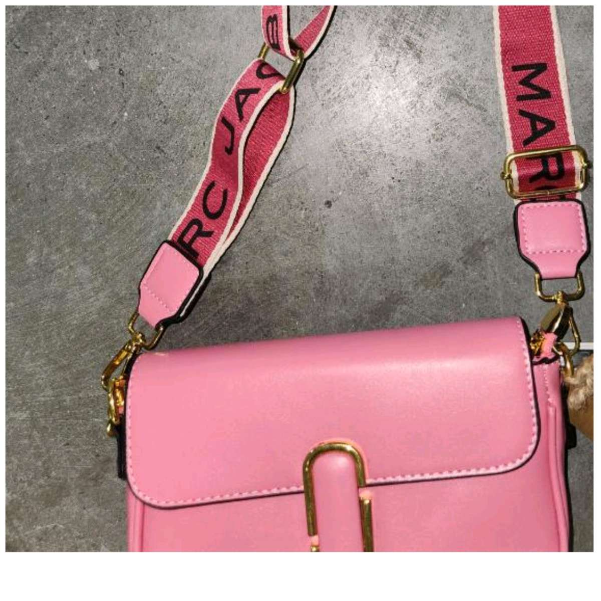 Marc Jacobs Vibrant Pink Crossbody Bag