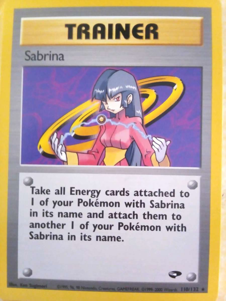 Sabrina pokemon cards