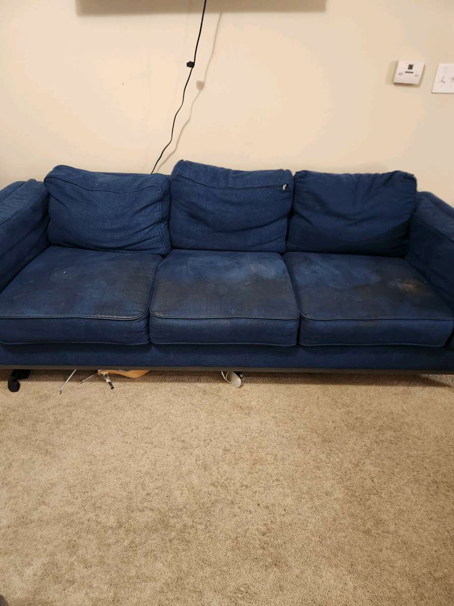 blue couch