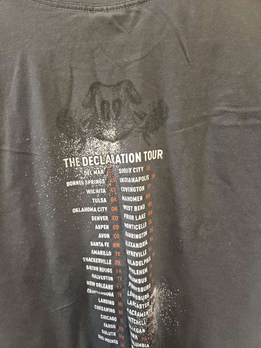 Vtg David Cook Concert Tshirt