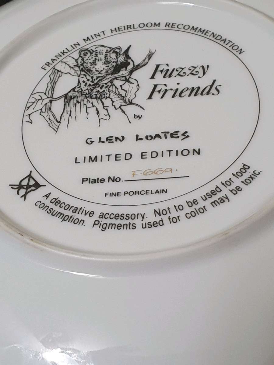 SET of 3 Franklin Mint  Collector Plates 8