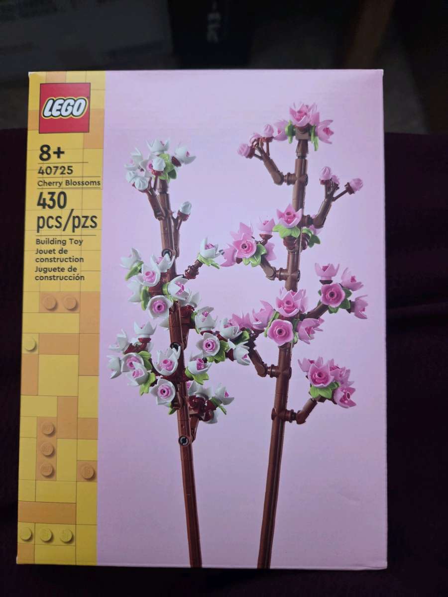 legos cherry blossom