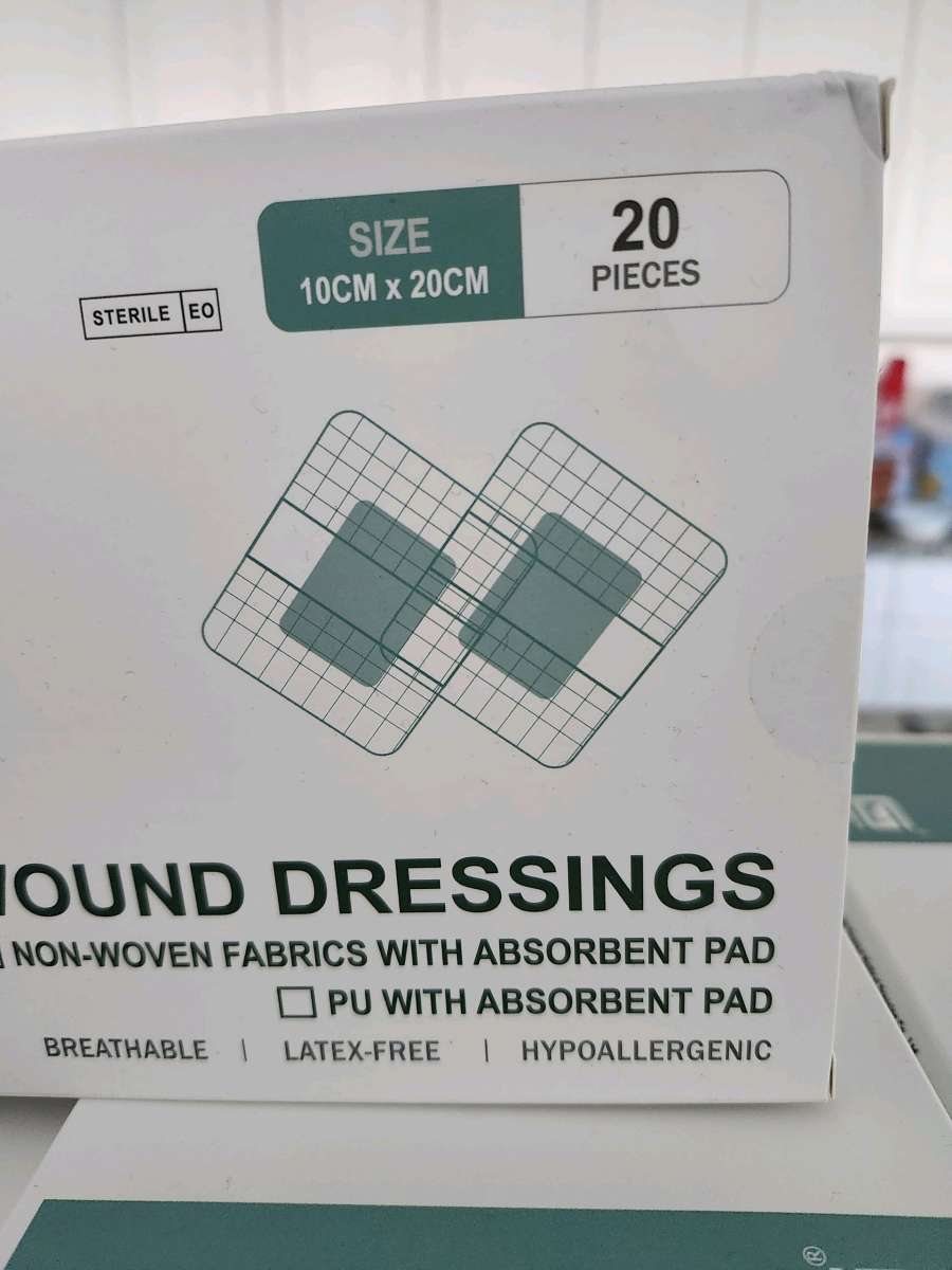 Sterile Wound Dressings 10cm x 20cm  20 Pack