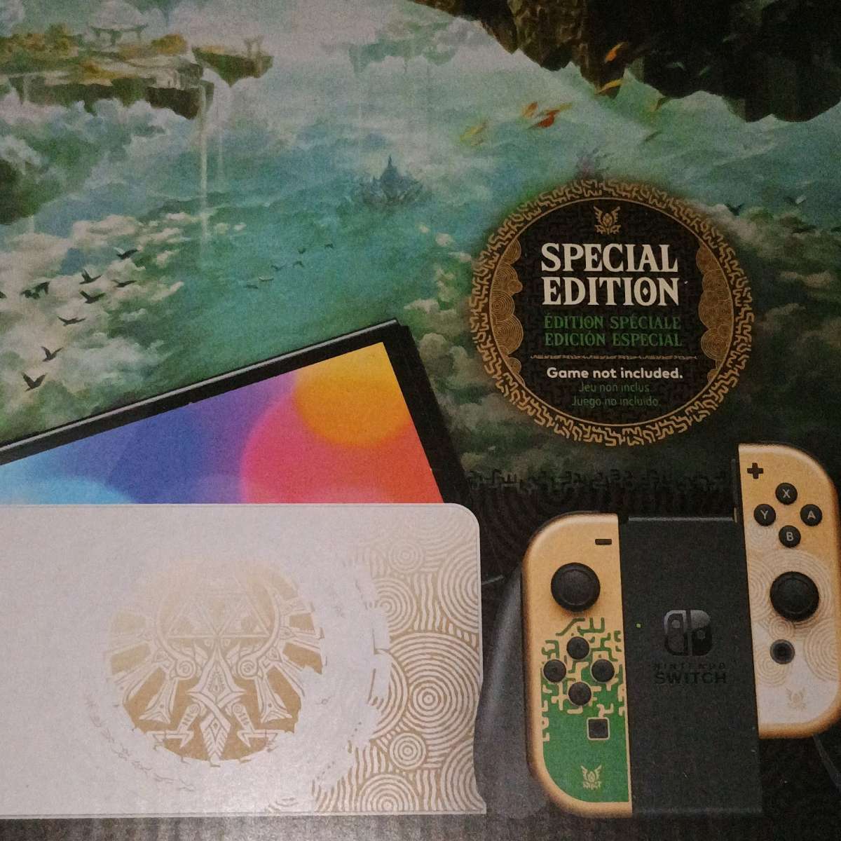 Nintendo switch oled Zelda edition