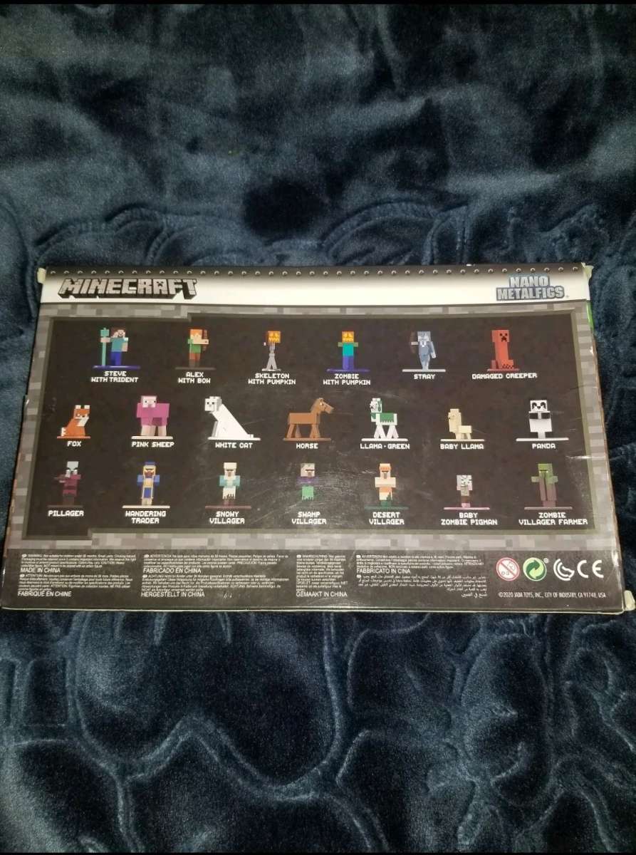 Minecraft Nano Metalfigs 20Pack NEW