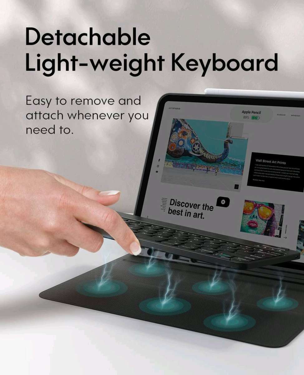 Keyboard for iPad Air 13 M3M2 20252024 iPad Pro 129 inch Cas