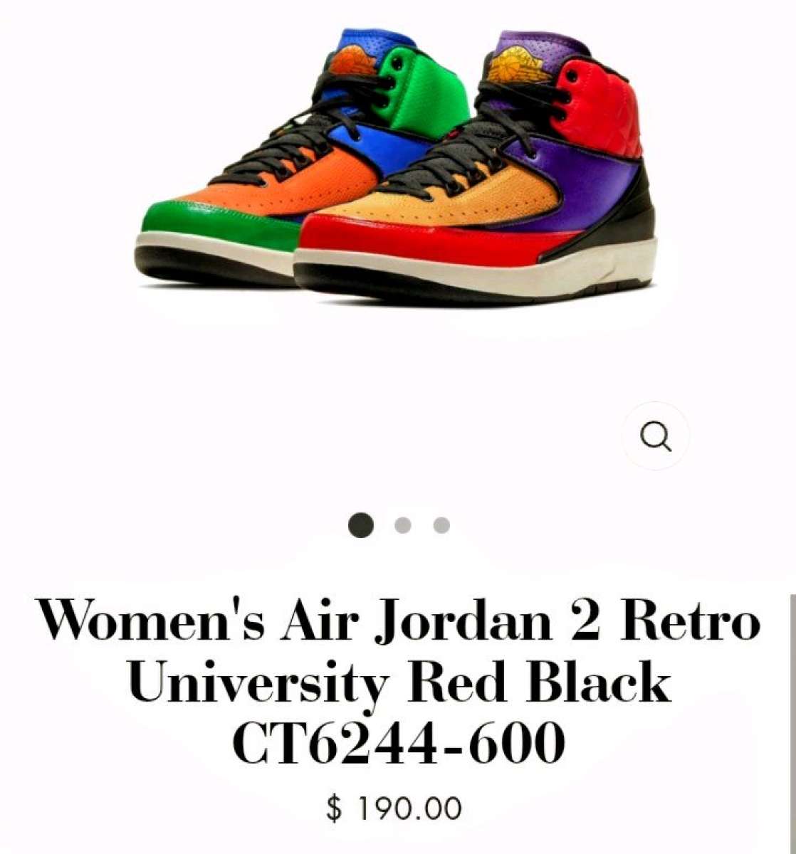 Womens Air Jordan 2 Retro
