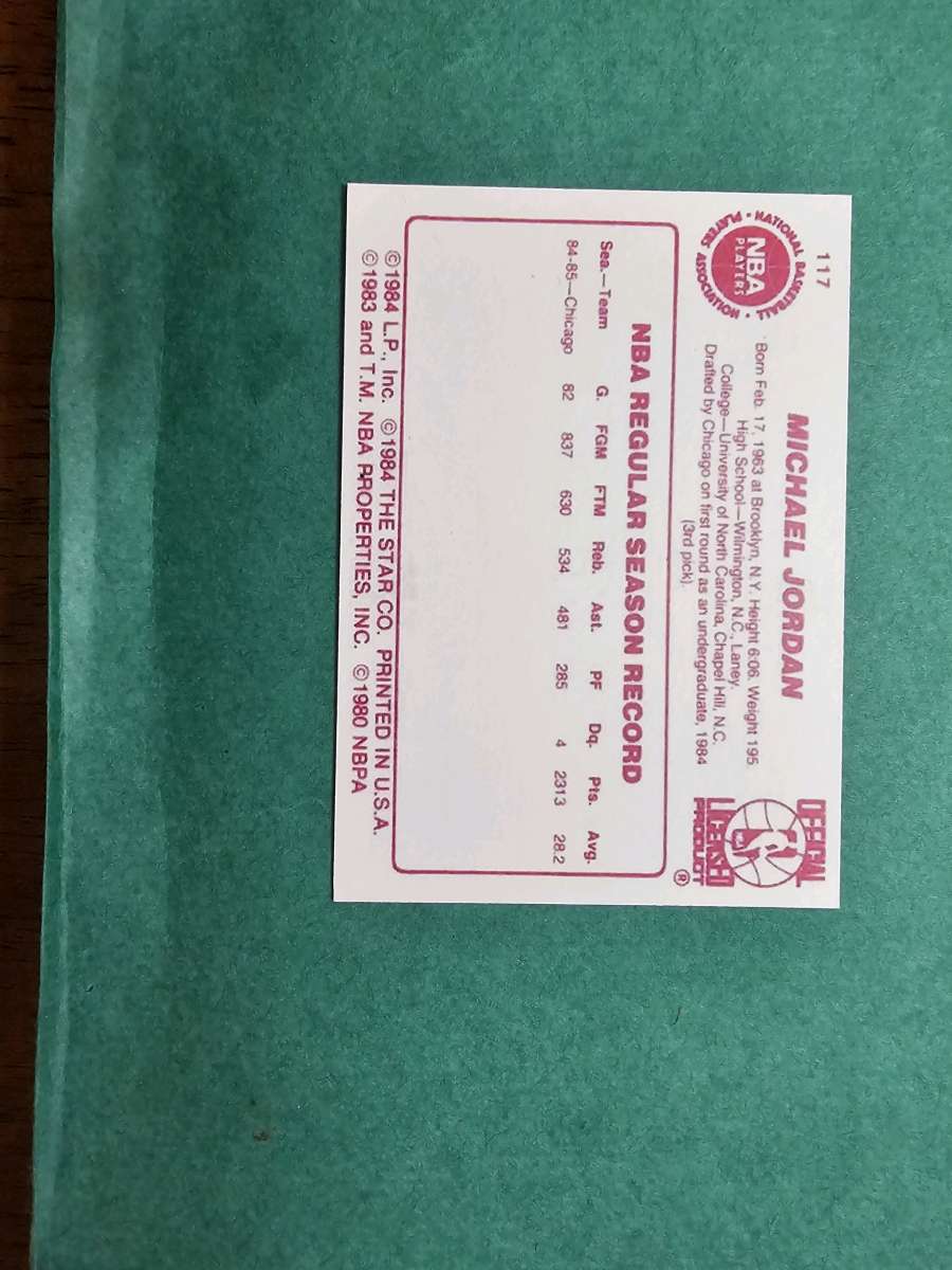 Michael Jordan Star Co 117