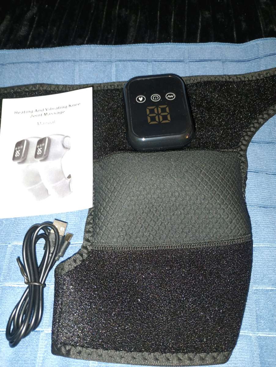 New Knee Shoulder Elbow Heat and Massage Wrap