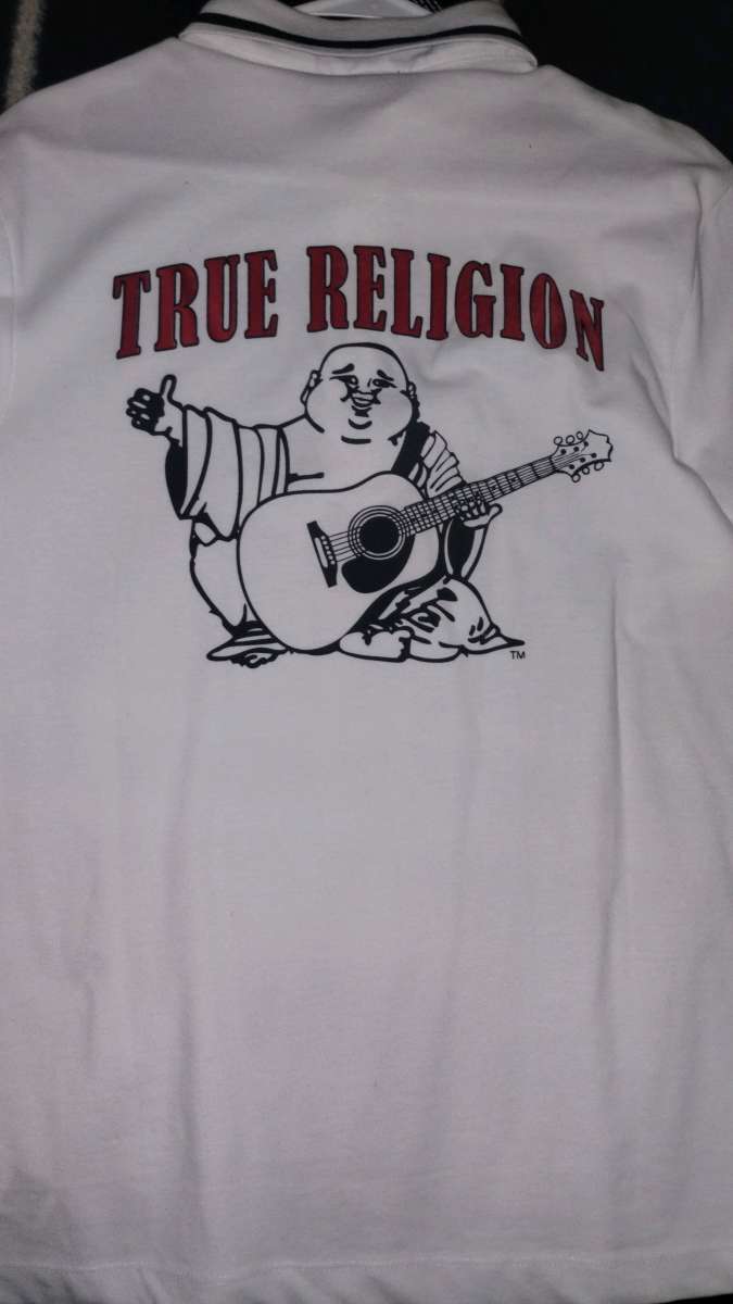 Buddha true religion collar shirt
