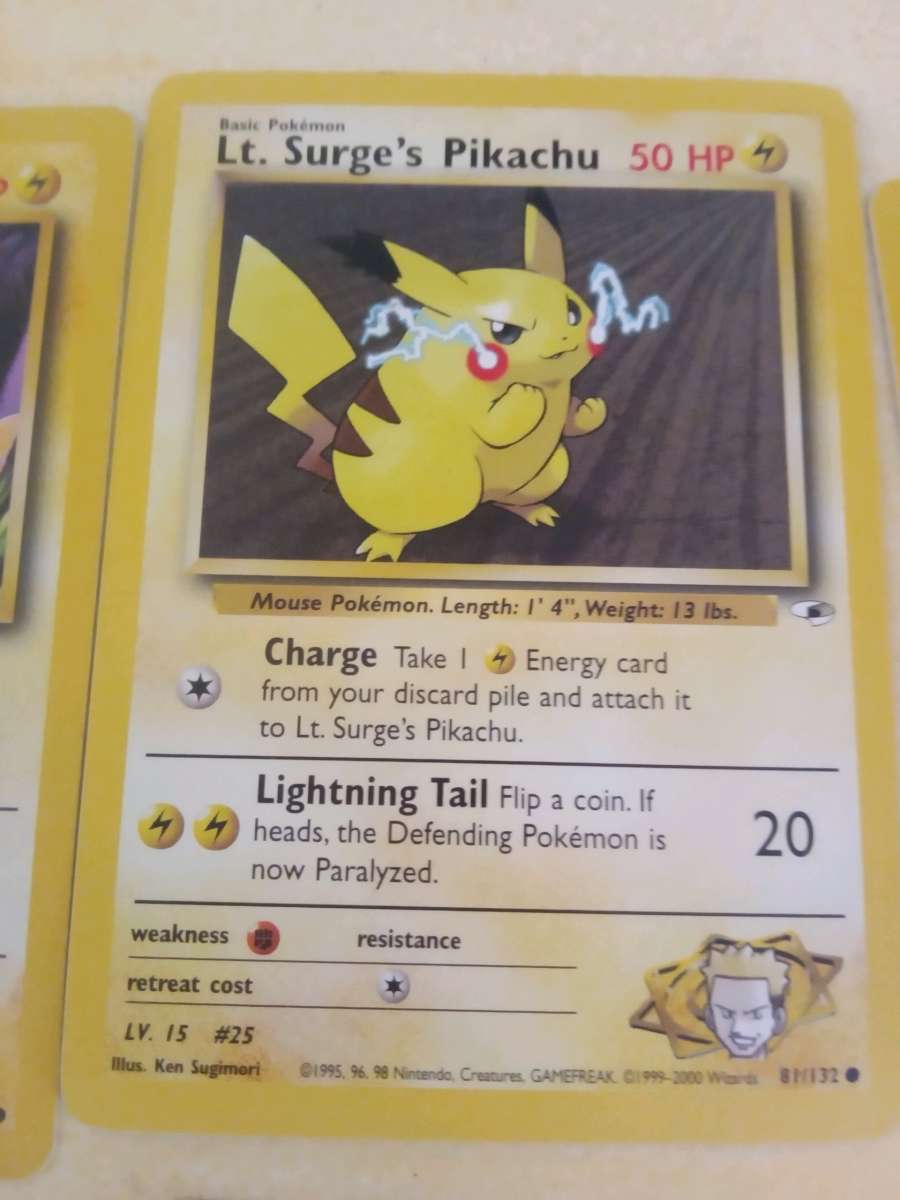 excellent condition multiple Pikachus 10 total