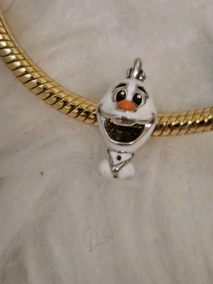 Olaf charm winter theme for Pandora bracelet necklace