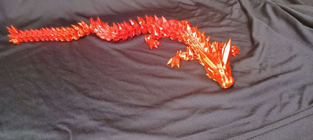 3d printer snake and dragons