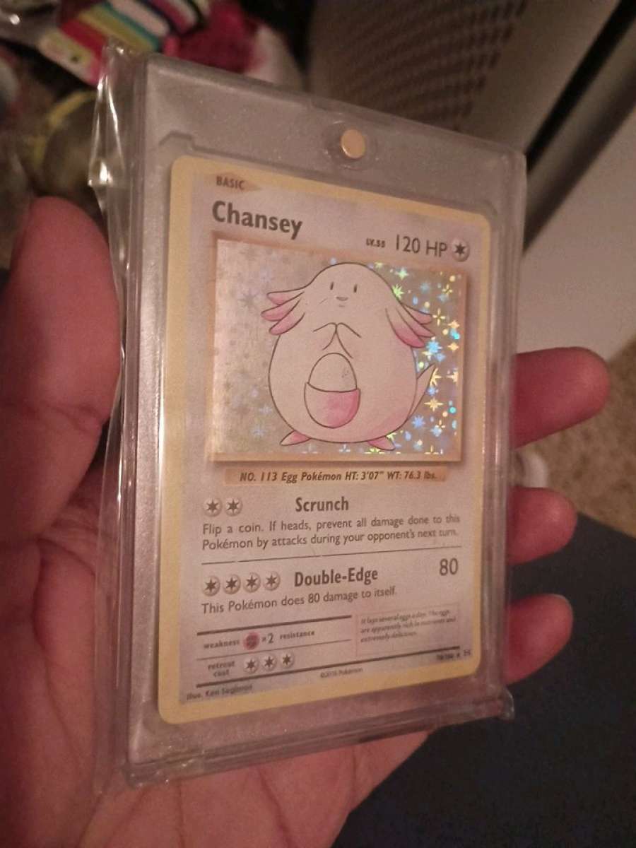 Pokemon card Chansey Holo