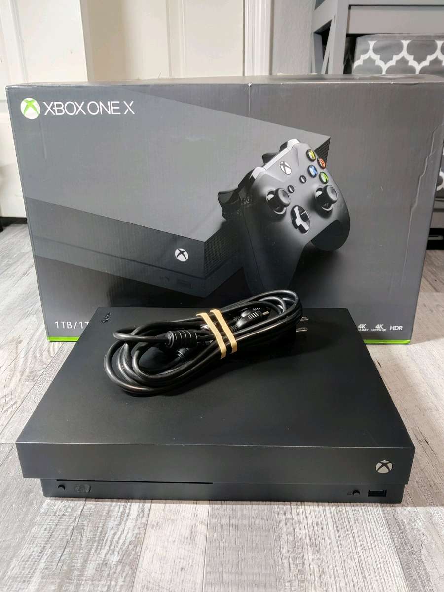 Microsoft Xbox One X 1TB Black Edition