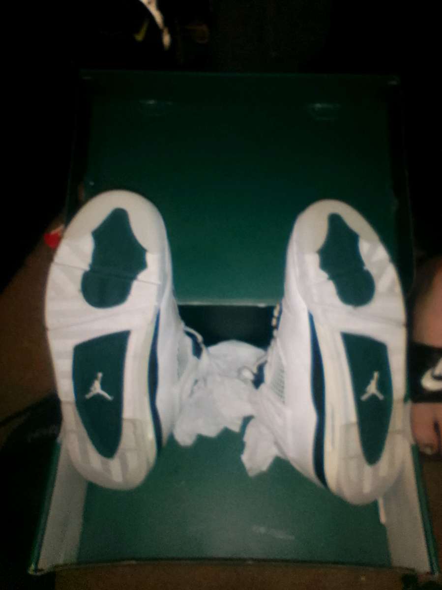 Air Jordan 4 stockx retros oxidized green