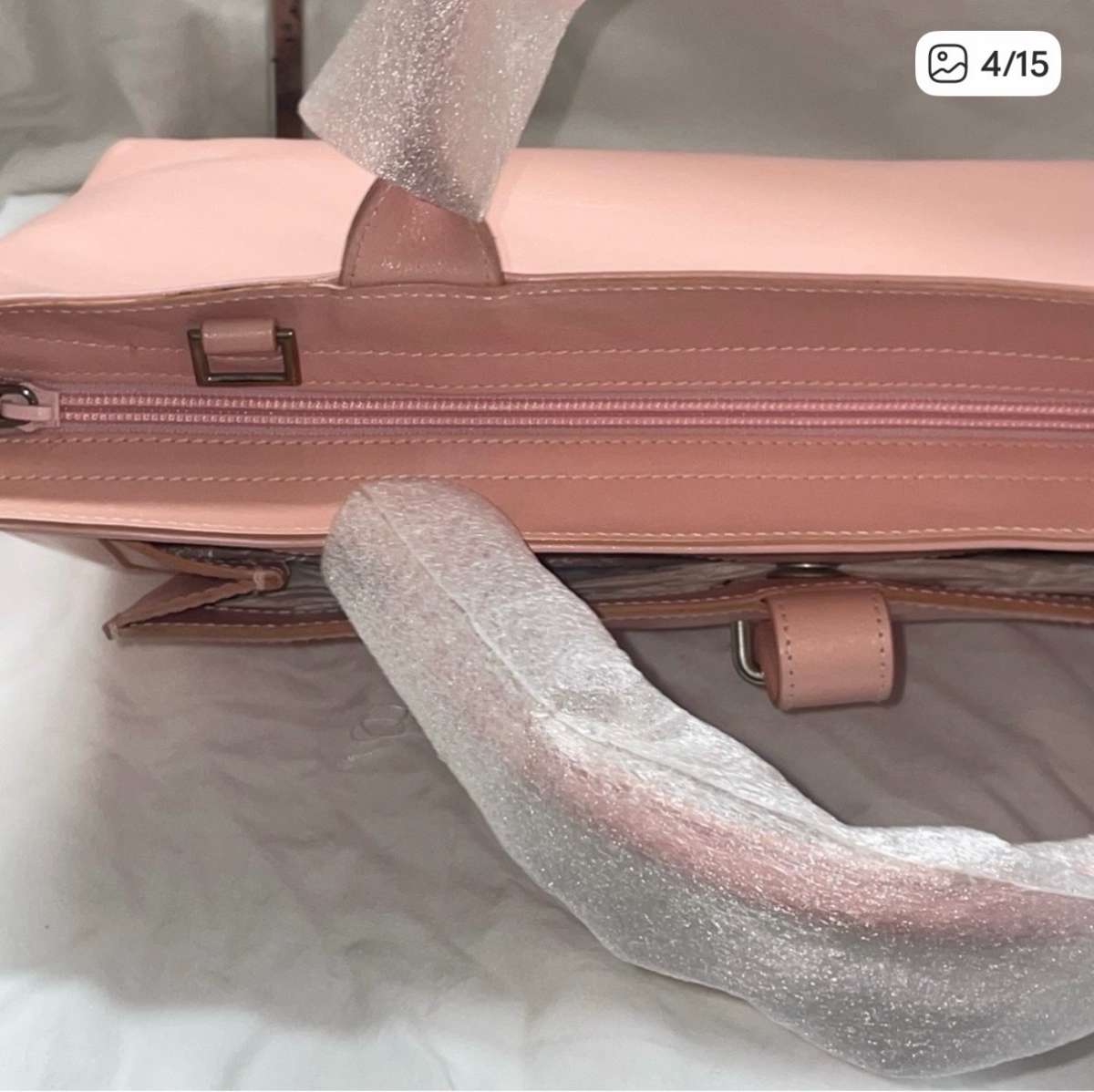 Furla rectangular pink purse