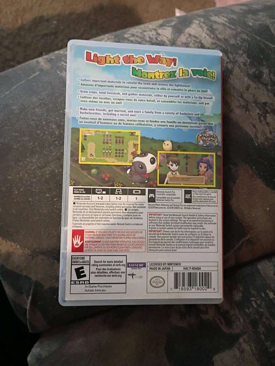 harvest moon light of hope