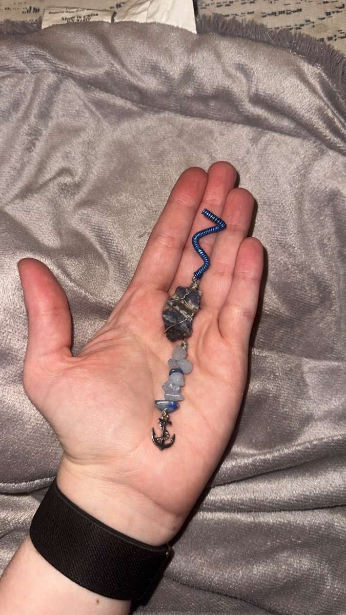 blue hair jewelry