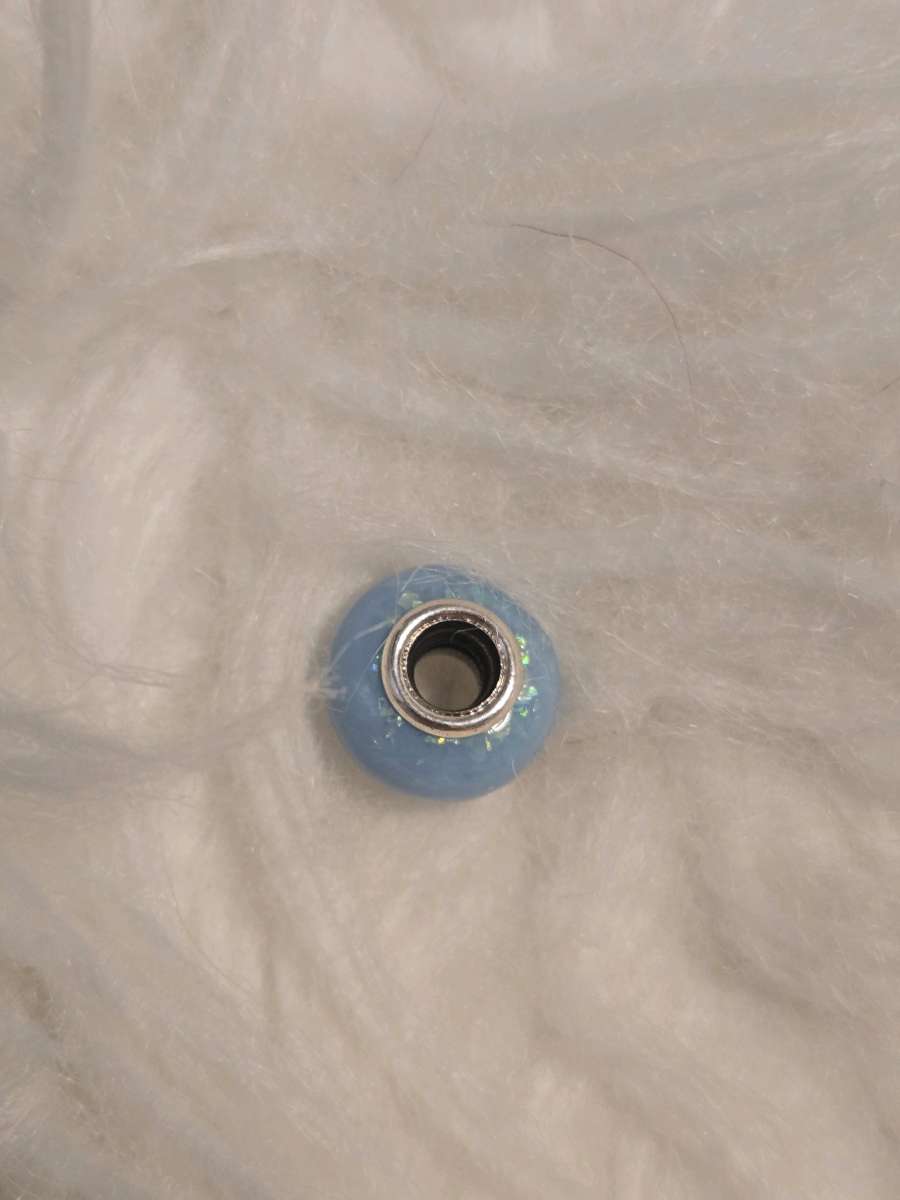 PANDORA Opalescent Ocean Blue Charm Bracelet Charm Moments