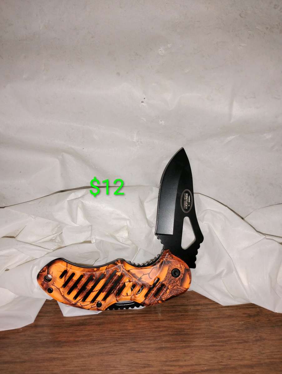 pocket knives 12 dollars each