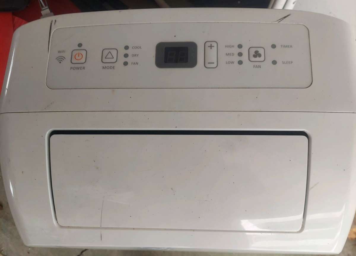 Portable AC dehumidifier