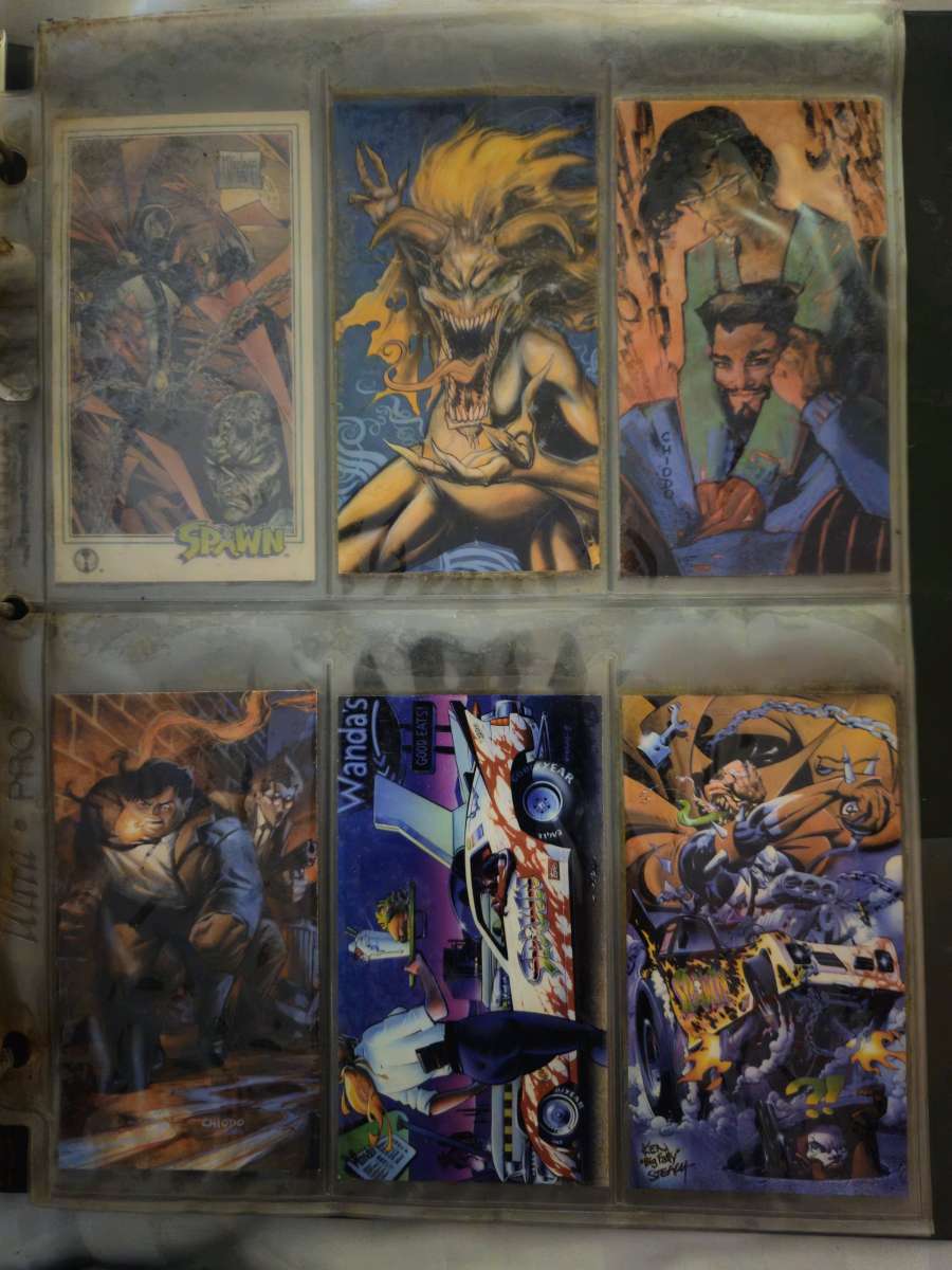 spawn collectible cards whole collection