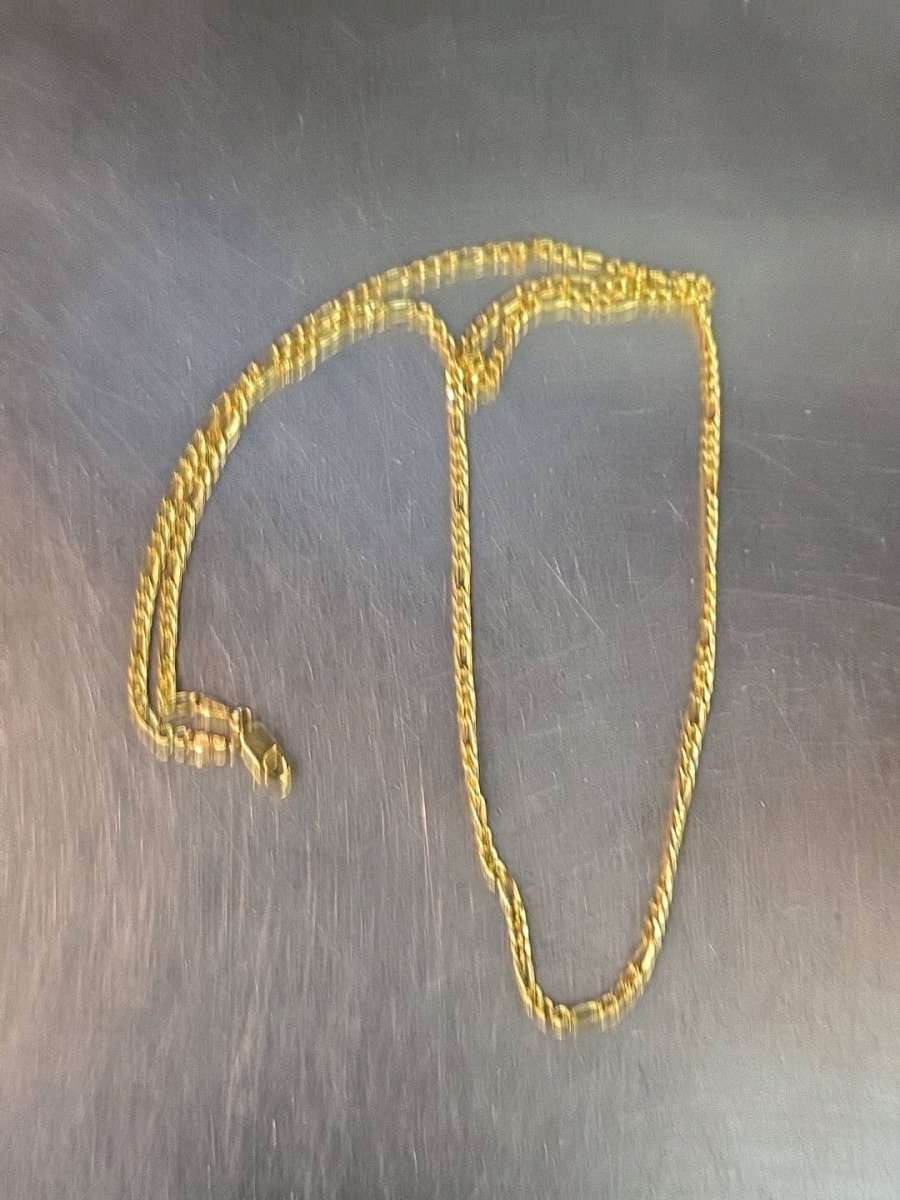 14 k Figaro 22in chain