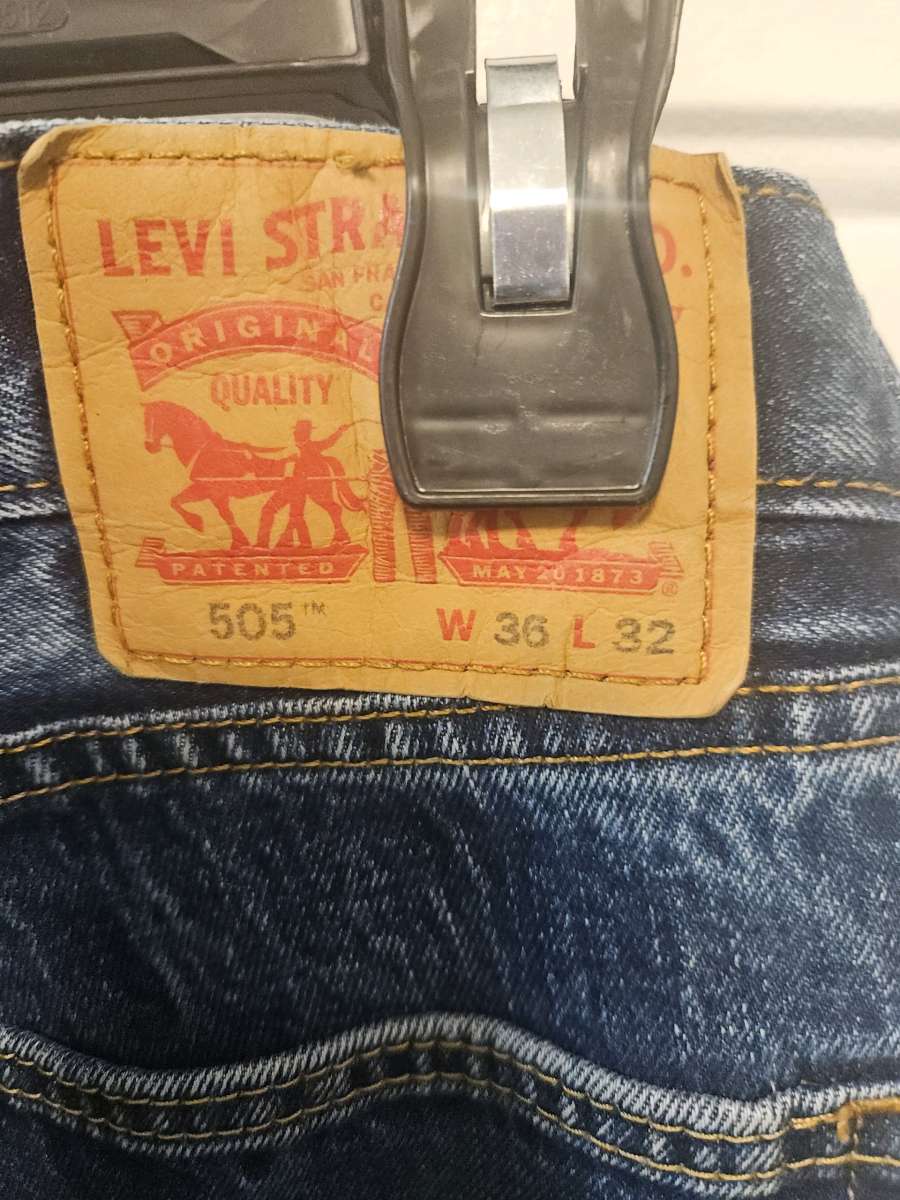 Levis 505 Mens Denim Jeans