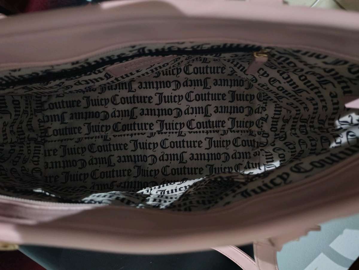 cute Valentines day juicy couture tote bag