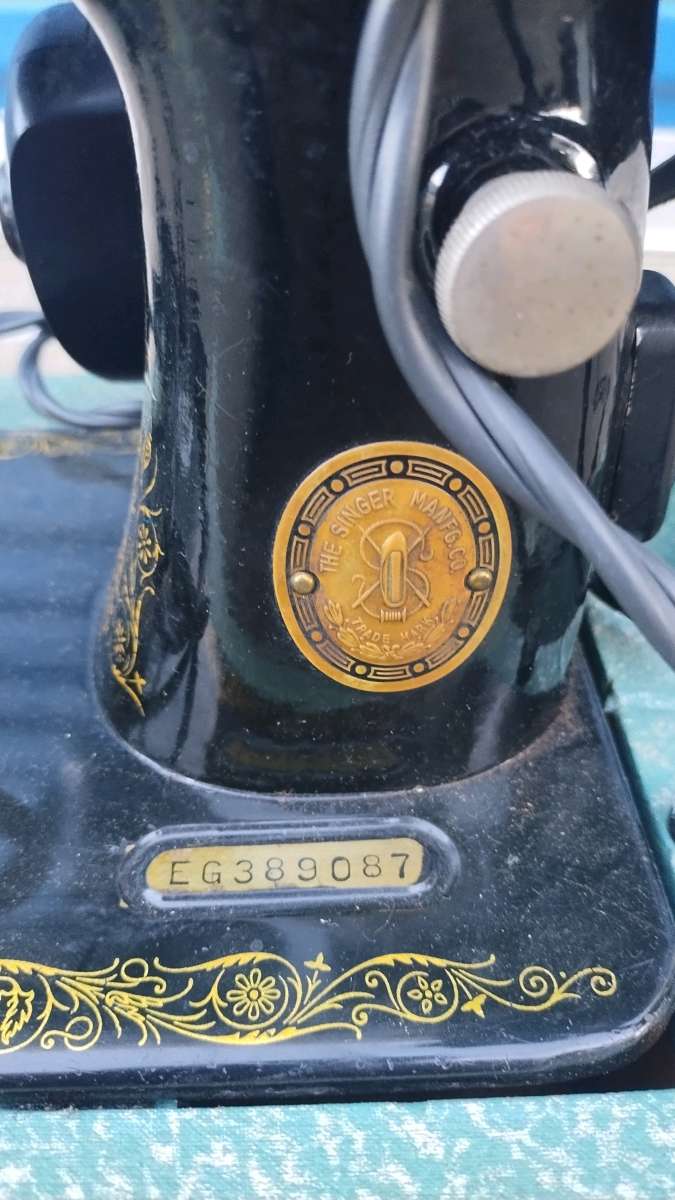 vintage sewing machine