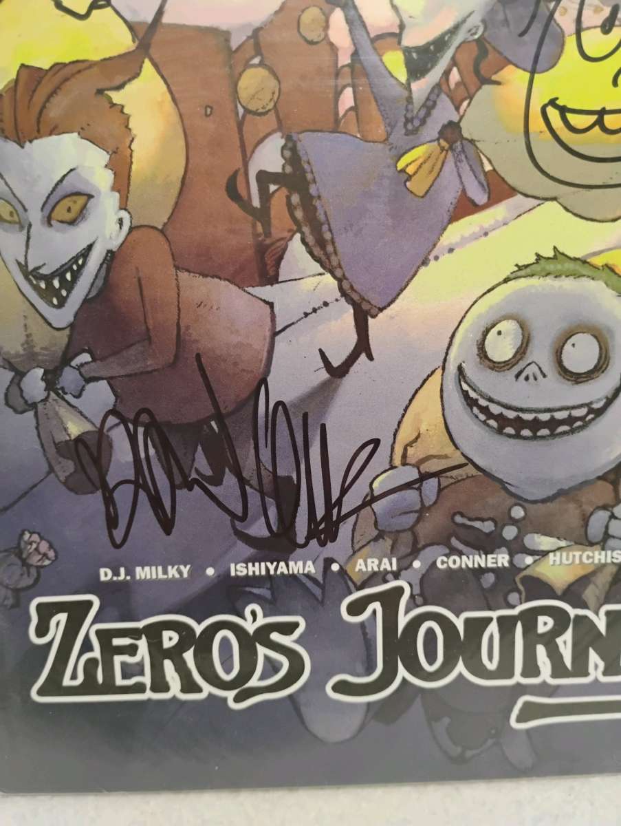 Nightmare before Christmas Zeros journey Issue 8 signed