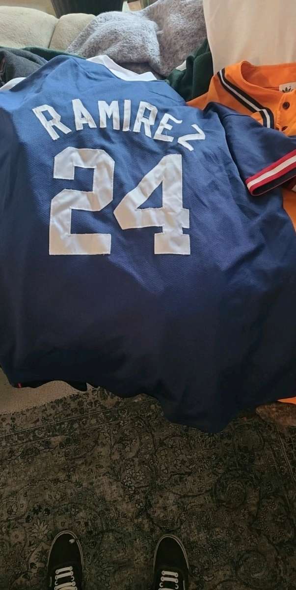 xxl indians ramirez jersey vintage