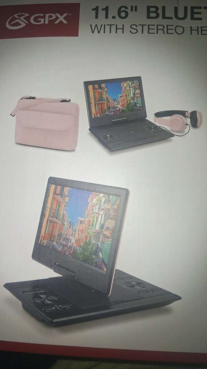 GPX Portable Bluetooth DVD Player