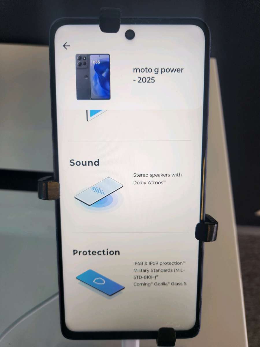 Motorola Moto G Power 2025 5G 128GB Blue