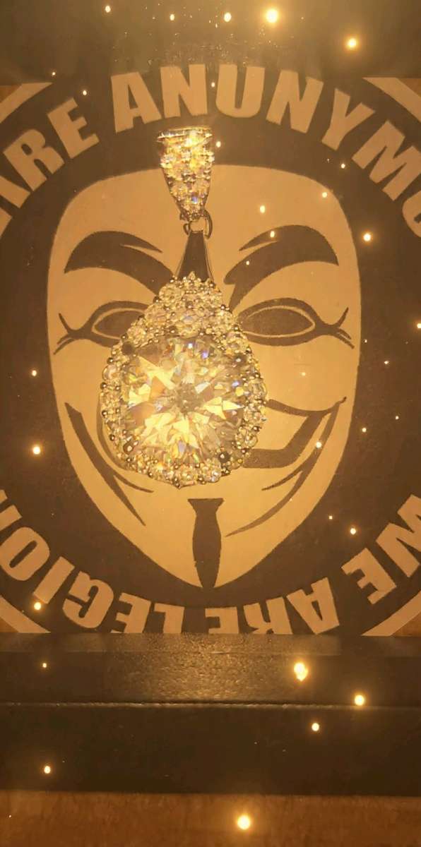 3ct PRICE DROP VVS1 D Moissanite Teardrop Pendant in S925