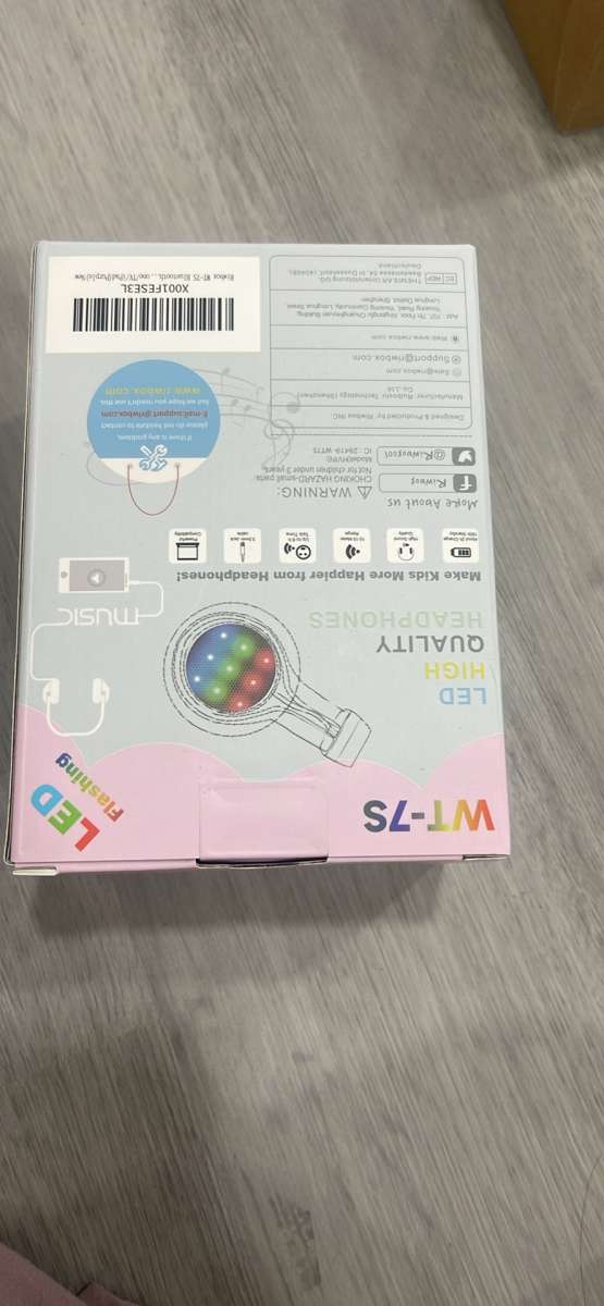 Kids Bluetooth Headphones Light Up